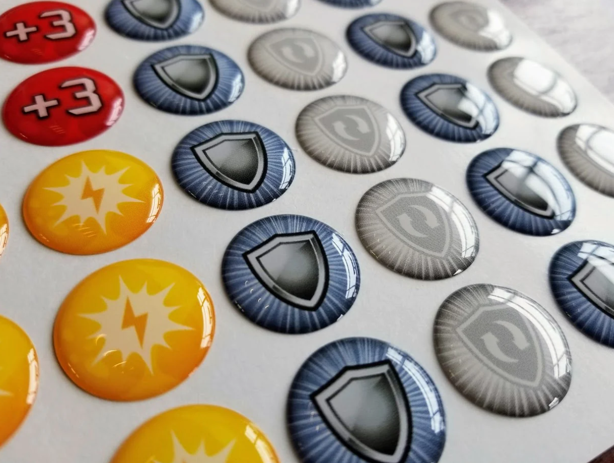 Keyforge - Burger Tokens - Upgrade Kit 1