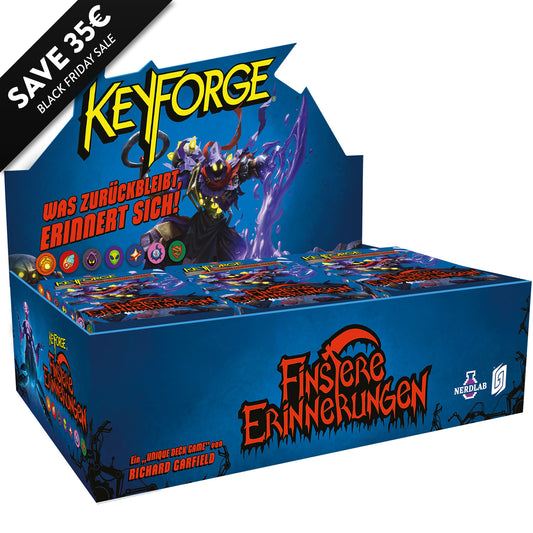 Keyforge - Finstere Erinnerungen - Display (Deutsch)